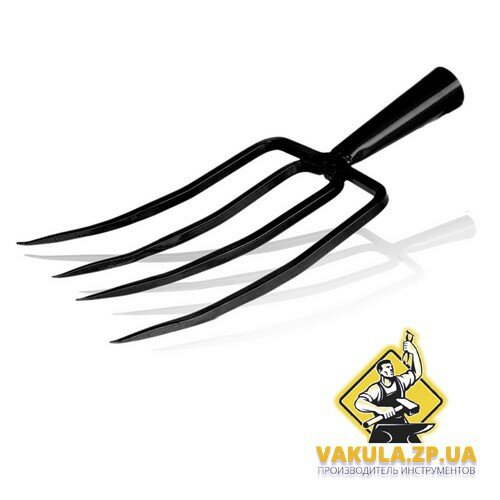 Вилы для копки земли усиленные 4 зуба Вилы для копки земли усиленные 4 зуба