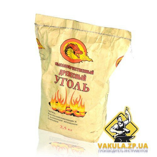 Древесный уголь для барбекю